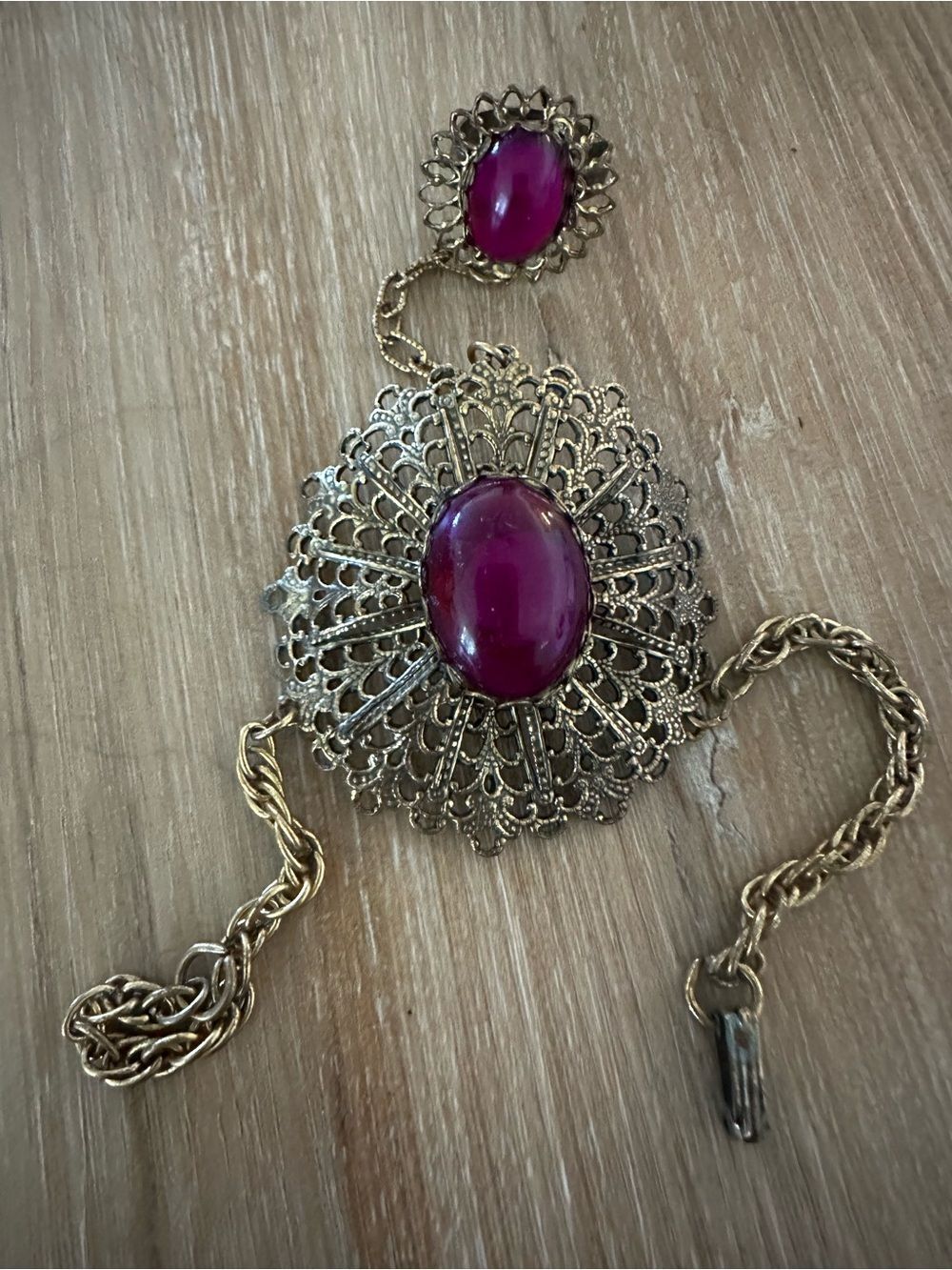 Vintage Filigree Slave Bracelet